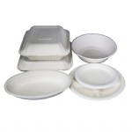 biodegradable bagasse food delivery containers